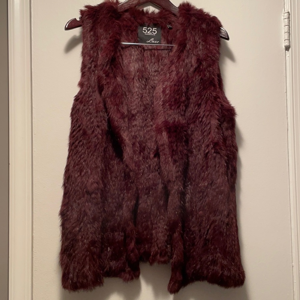 Real Rabbit Fur Vest - Picture 1 of 4